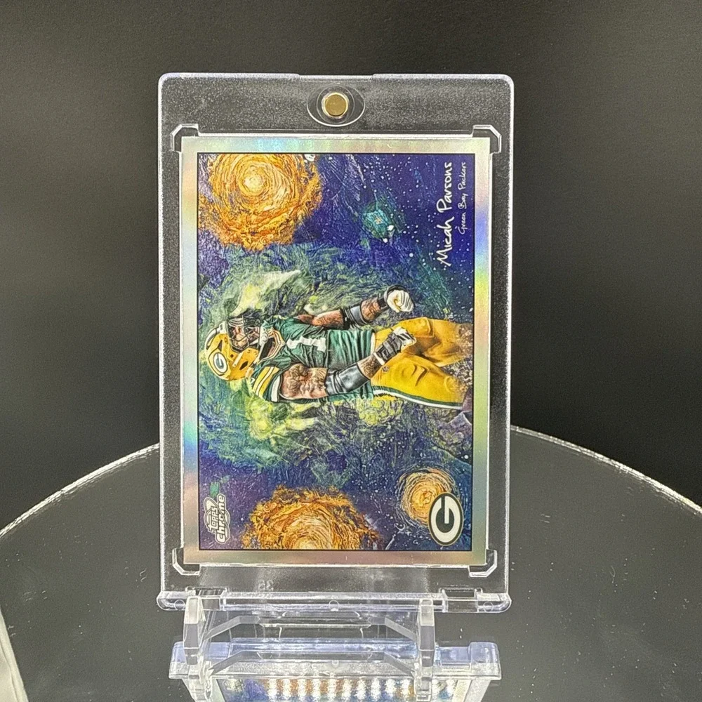 2025 Topps Chrome Cosmic Micah Parsons Starry Night- Packers LB #STN-24